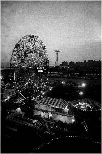 coney island dusk