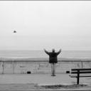 Morning Stretch Pacific Ocean 1992